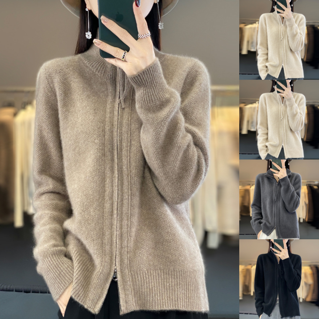 Luna | Cardigan Morbido con Zip