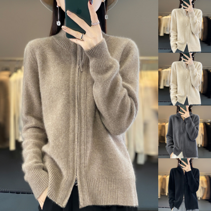 Luna | Cardigan Morbido con Zip