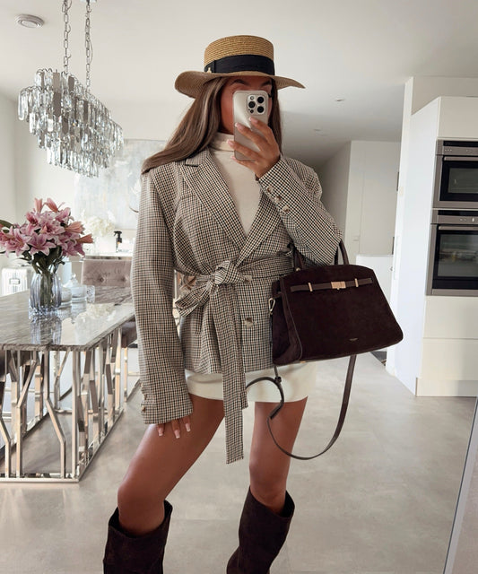Blazer Zenia Braun Ladypolitan ♡